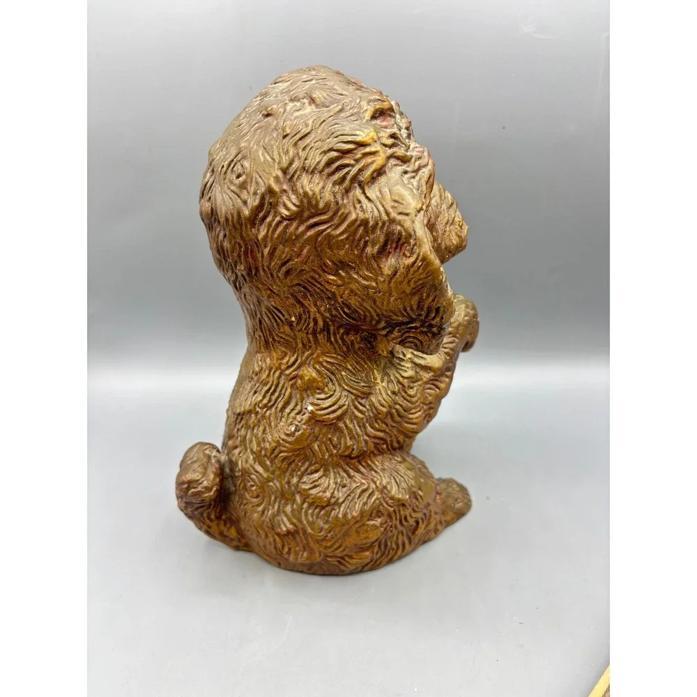 Vintage 1994 Universal Statuary Corp Poodle Dog Figurine USA 8.5‎ Inch